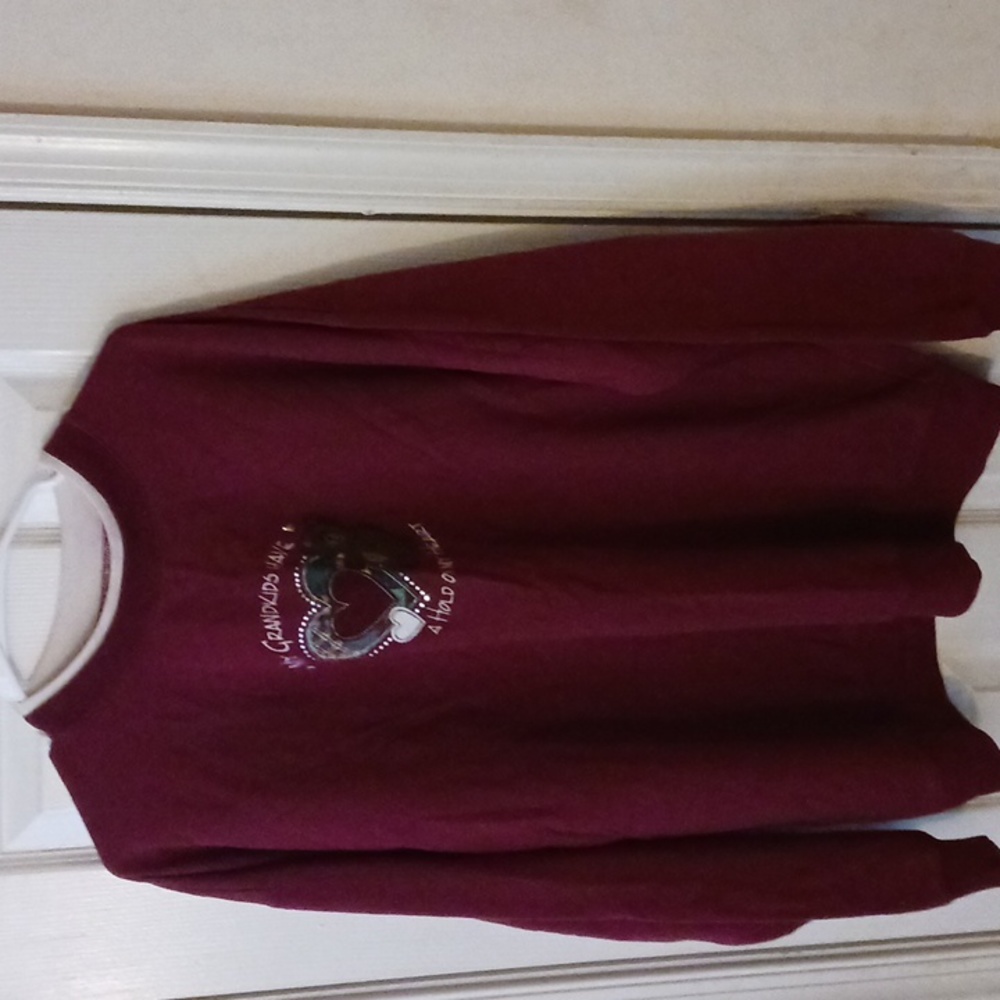 Mc Sportswear red sweat shirt size 2x.